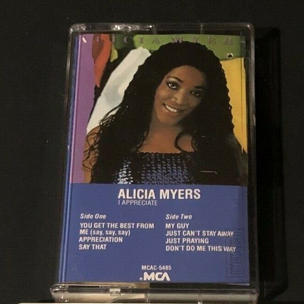 Alicia Myers – I Appreciate (2009, CD) - Discogs