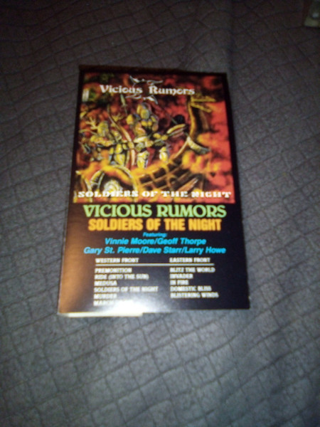 Vicious Rumors - Soldiers Of The Night | Releases | Discogs