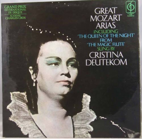 Cristina Deutekom – Great Mozart Arias (Vinyl) - Discogs