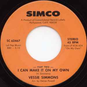 Vessie Simmons - I Can Make It On My Own