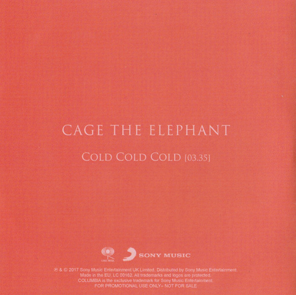 lataa albumi Cage The Elephant - Cold Cold Cold