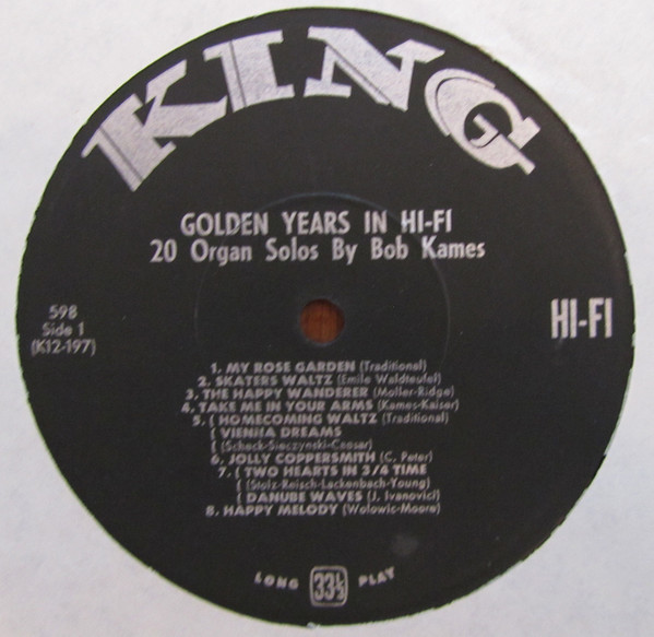 baixar álbum Bob Kames - Golden Years In Hi Fi