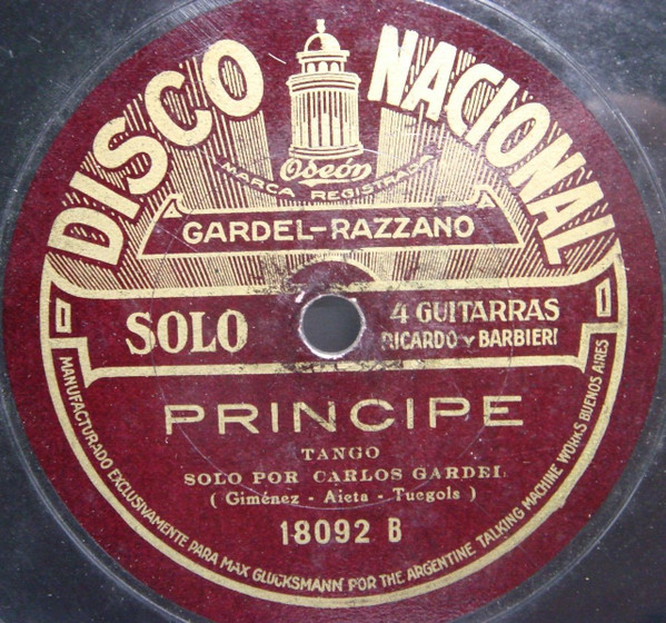 lataa albumi Carlos Gardel - Sombras Principe