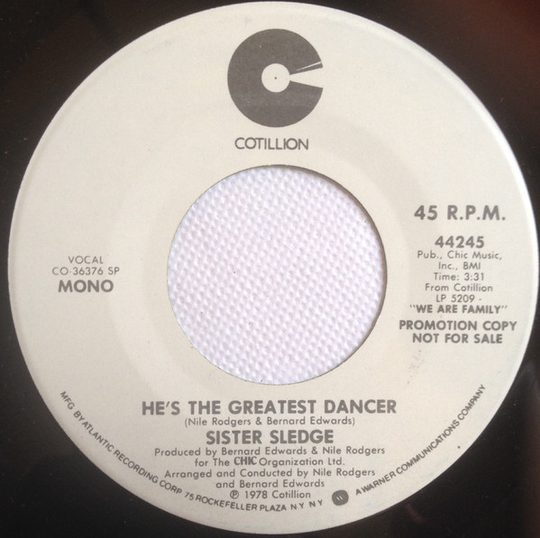 Sister Sledge – He's The Greatest Dancer (1979, Vinyl) - Discogs