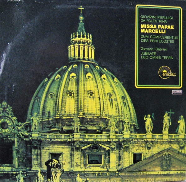 Chor Der St. Hedwigs-Kathedrale Berlin, Karl Forster – Missa Papae Marcelli  (Vinyl) - Discogs