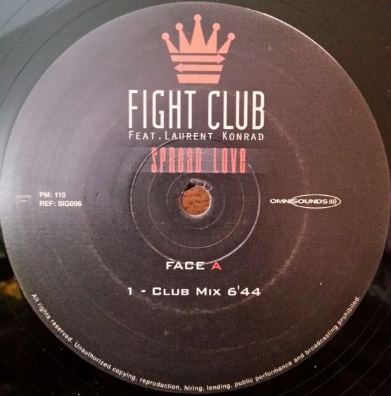 未使用 Fight Club - Spread Love / レコード - 洋楽