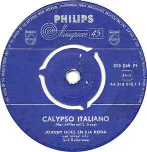 Johnny Hoes - Calypso Italiano album cover