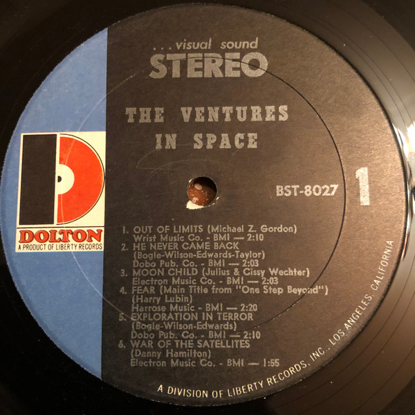 Album herunterladen The Ventures - The Ventures In Space