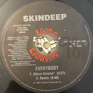 Skindeep – Everybody / No More Games (Part II) (1996