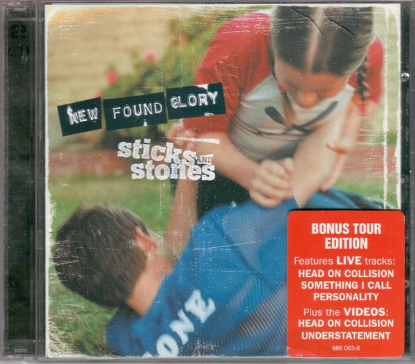 New Found Glory – Sticks And Stones (Bonus Tour Edition) (2003, CD 