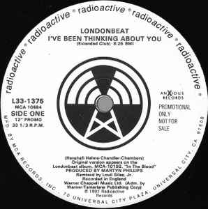 cirkulation Smitsom indre Londonbeat – I've Been Thinking About You (1991, Vinyl) - Discogs