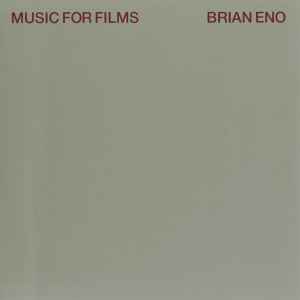 Brian Eno - Music For Films album cover