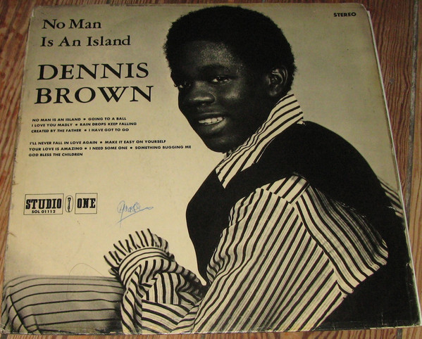 Dennis Brown – No Man Is An Island (1970, Vinyl) - Discogs