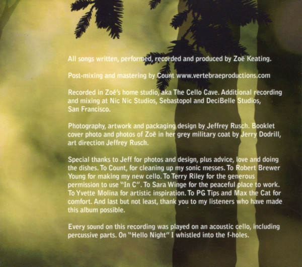 baixar álbum Zoë Keating - Into The Trees