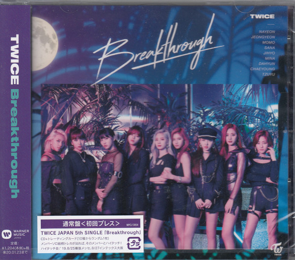 Twice – Breakthrough (2019, Regular Ver., CD) - Discogs