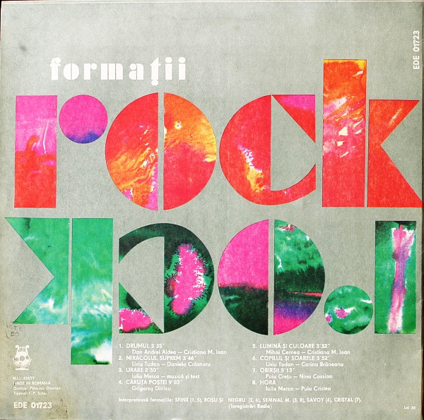 Album herunterladen Various - Formații Rock Volumul IV