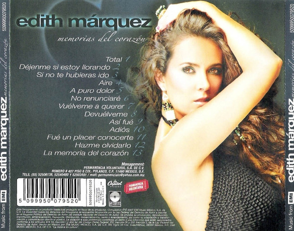 télécharger l'album Download Edith Márquez - Memorias Del Corazón album