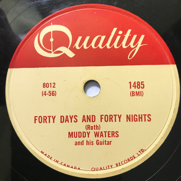 Muddy Waters And His Guitar – Forty Days & Forty Nights / All