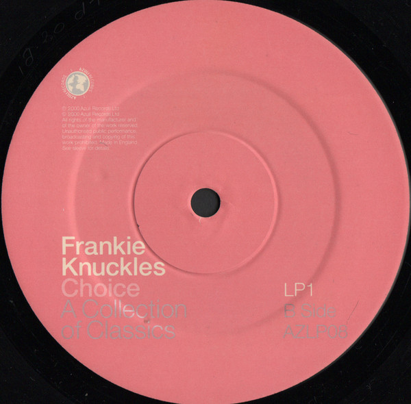 Frankie Knuckles – Choice - 4xLP - 洋楽