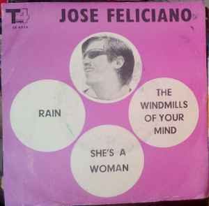 José Feliciano - Rain / She's A Woman album cover