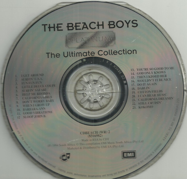 télécharger l'album The Beach Boys - Platinum The Ultimate Collection