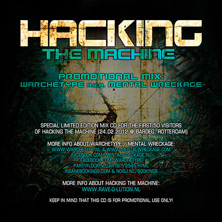 ladda ner album Warchetype aka Mental Wreckage - Hacking The Machine Promotional Mix