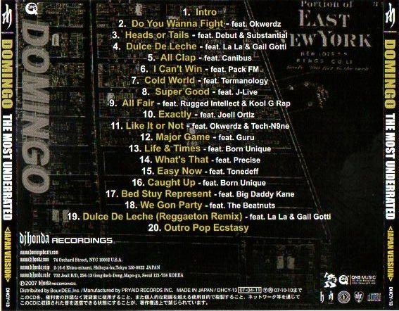 ladda ner album Domingo - The Most Underrated Japan Version