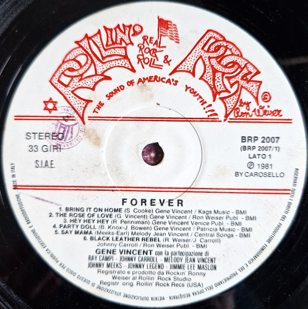 ladda ner album Gene Vincent - Forever