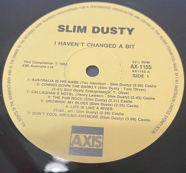Album herunterladen Slim Dusty - I Havent Changed A Bit