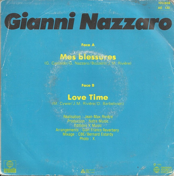 Album herunterladen Gianni Nazzaro - Mes Blessures