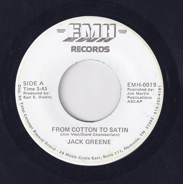 ladda ner album Jack Greene - From Cotton To Satin