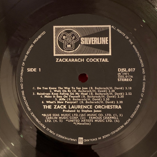 Album herunterladen The Zack Laurence Orchestra - Zackarach Cocktail