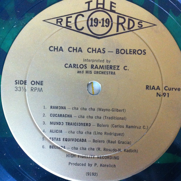 last ned album Carlos Ramirez C And His Orchestra - Cha Cha Cha For Rhythm Lovers