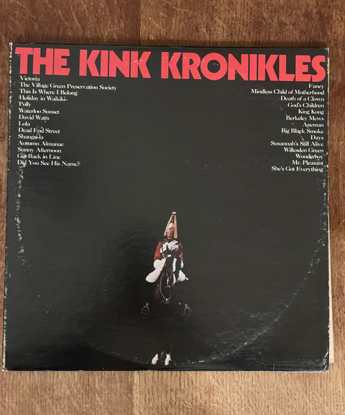 The Kinks The Kink Kronikles Vinyl Discogs 1158