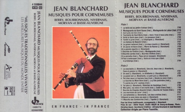 ladda ner album Jean Blanchard - Musiques Pour Cornemuses