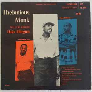 dommer homoseksuel Jeg tror, ​​jeg er syg Thelonious Monk – Thelonious Monk Plays The Music Of Duke Ellington (1957,  Vinyl) - Discogs