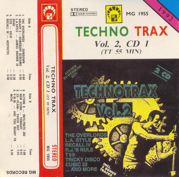 Techno Trax Vol.2 (1991, Vinyl) - Discogs