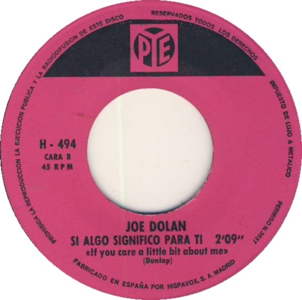 baixar álbum Joe Dolan - Hazme Una Isla Si Algo Significo Para Ti