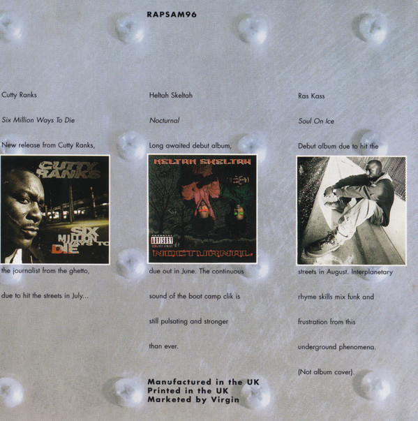 baixar álbum Various - Warning Explicit The Rap Sampler