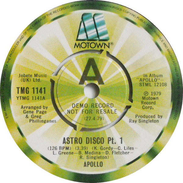 descargar álbum Apollo - Astro Disco Pt1 Astro Disco Pt2