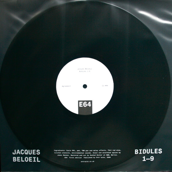lataa albumi Jacques Beloeil - Bidules 1 9
