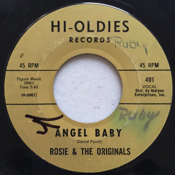 Rosie & The Originals – Angel Baby (Vinyl) - Discogs