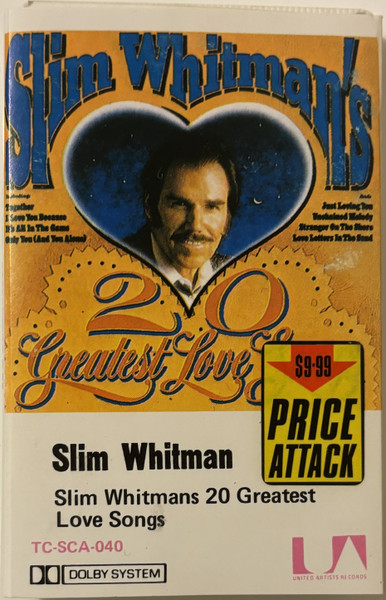 Slim Whitman – Slim Whitman's 20 Greatest Love Songs (1979, Vinyl) - Discogs