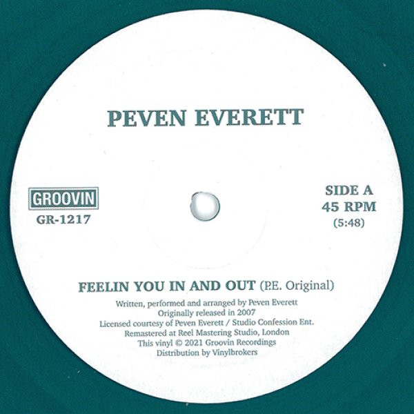 Peven Everett – Feelin You In And Out (2021, Green Transparent 