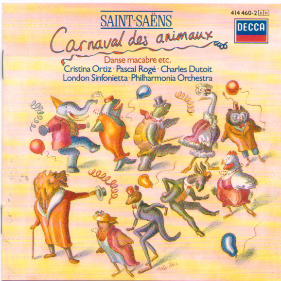 Camille Saint-Saëns – Le Carnaval Des Animaux (1974, Vinyl) - Discogs