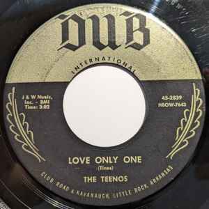 The Teenos - Love Only One / Alrightee album cover