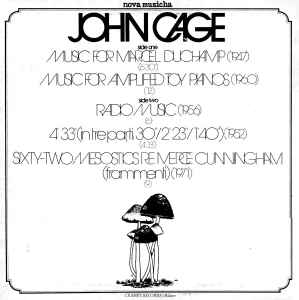 John Cage - John Cage album cover