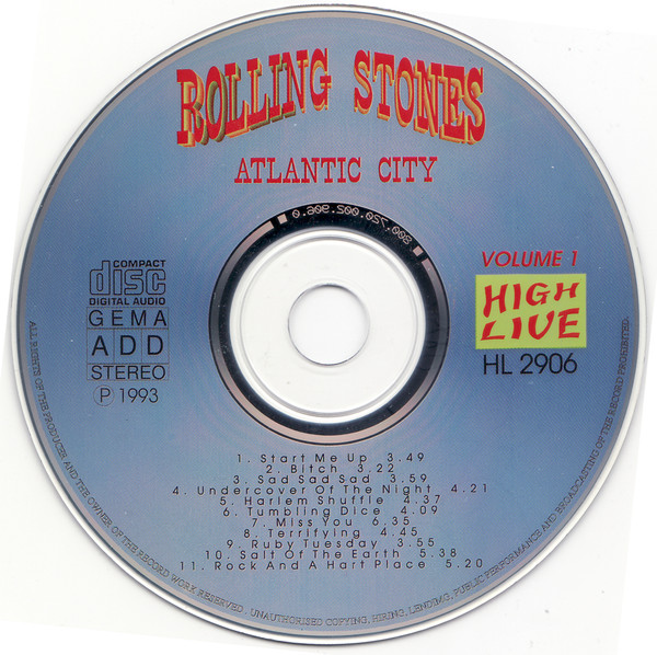 last ned album The Rolling Stones - Atlantic City