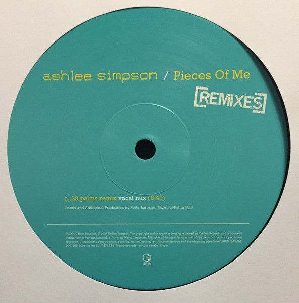 Pieces of Me by Ashlee Simpson (Single, Pop Rock): Reviews, Ratings,  Credits, Song list - Rate Your Music