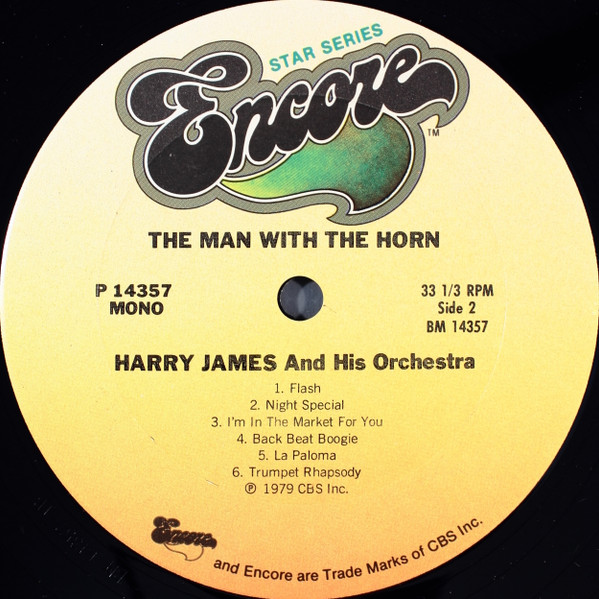 lataa albumi Harry James - The Man With The Horn